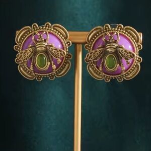 Victorian Bee An Exquisite Priceless Jewel Eearrings